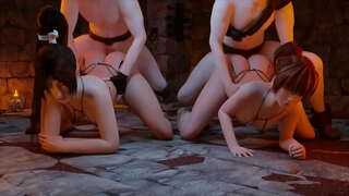 8-18 | Përditshme SFM &amp;amp; Blender 3D Pornografi të Mëdha të Nxehtë Tits